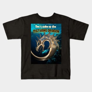 Methane Dragon Climate Change COP26 Glasow Kids T-Shirt